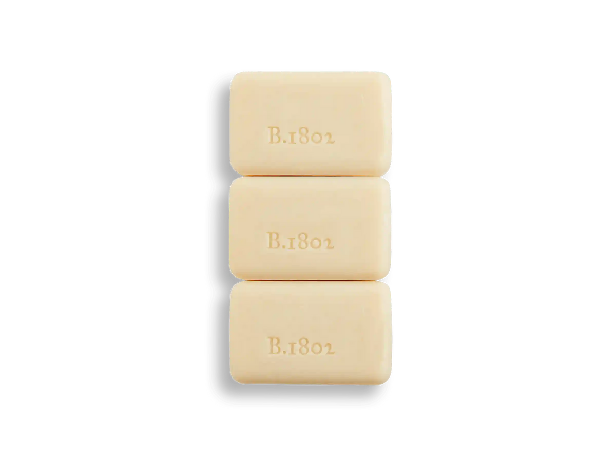 Lavender 3-Pack Palm-Sized Bar Soap Set