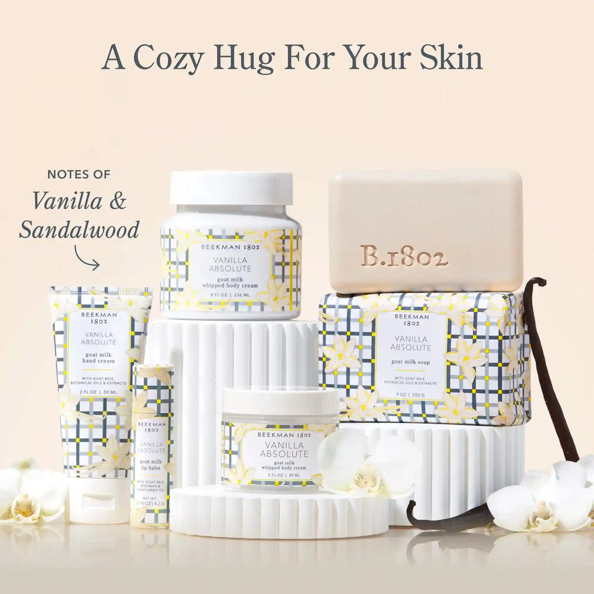 Vanilla Absolute Palm-Sized Goat Milk Soap