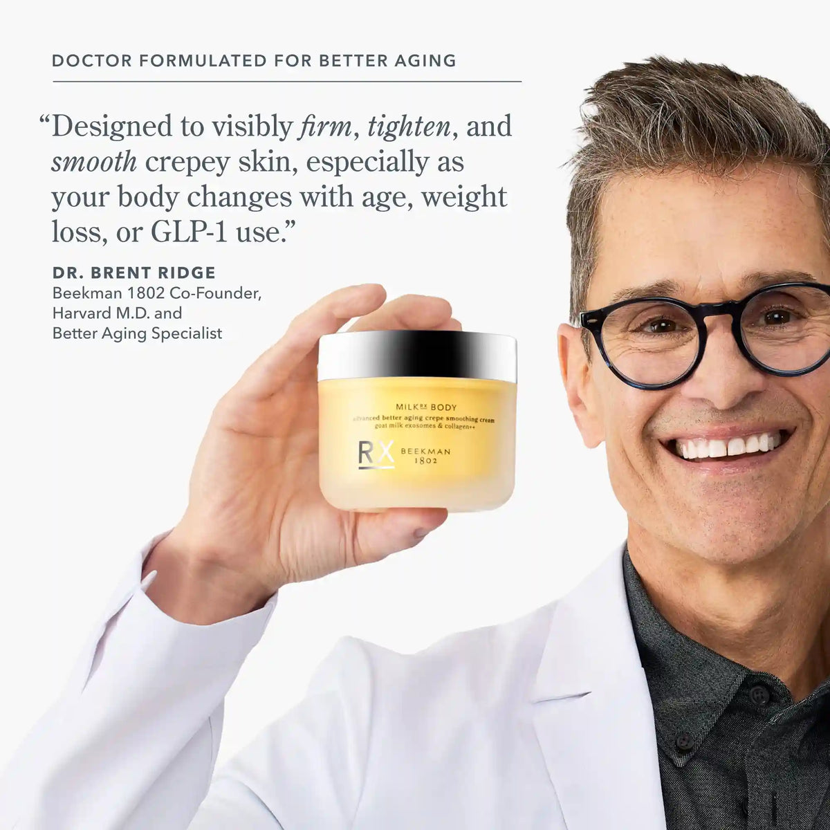Milk RX Body Crepe Smoothing Cream