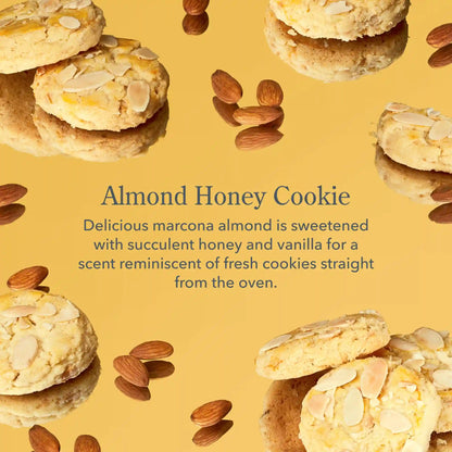 Almond Honey Cookie 4-Pack Palm-Sized Goat Milk Soap