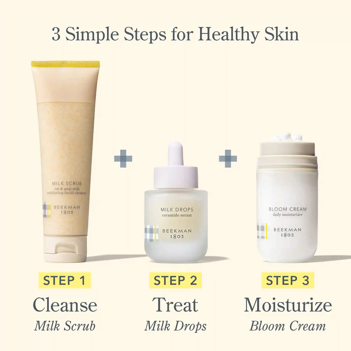 Milk Scrub Oat + Goat Milk Exfoliating Facial Cleanser