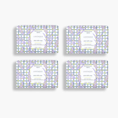 Lavender Goat Milk Soap Set of 4