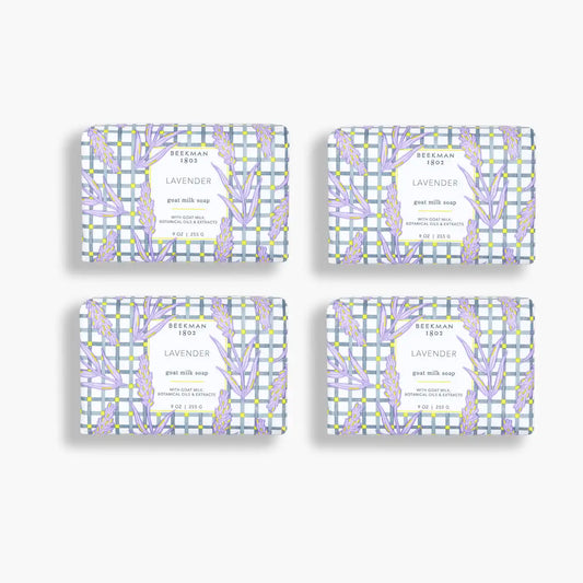 Lavender Goat Milk Soap Set of 4
