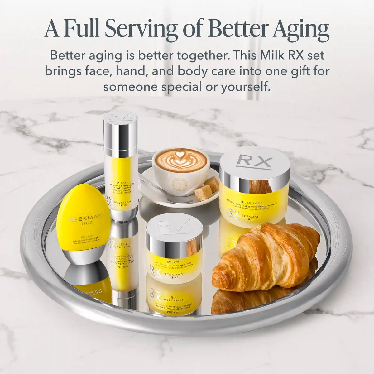 The Kindness Cafe Milk RX Face & Body Gift Set