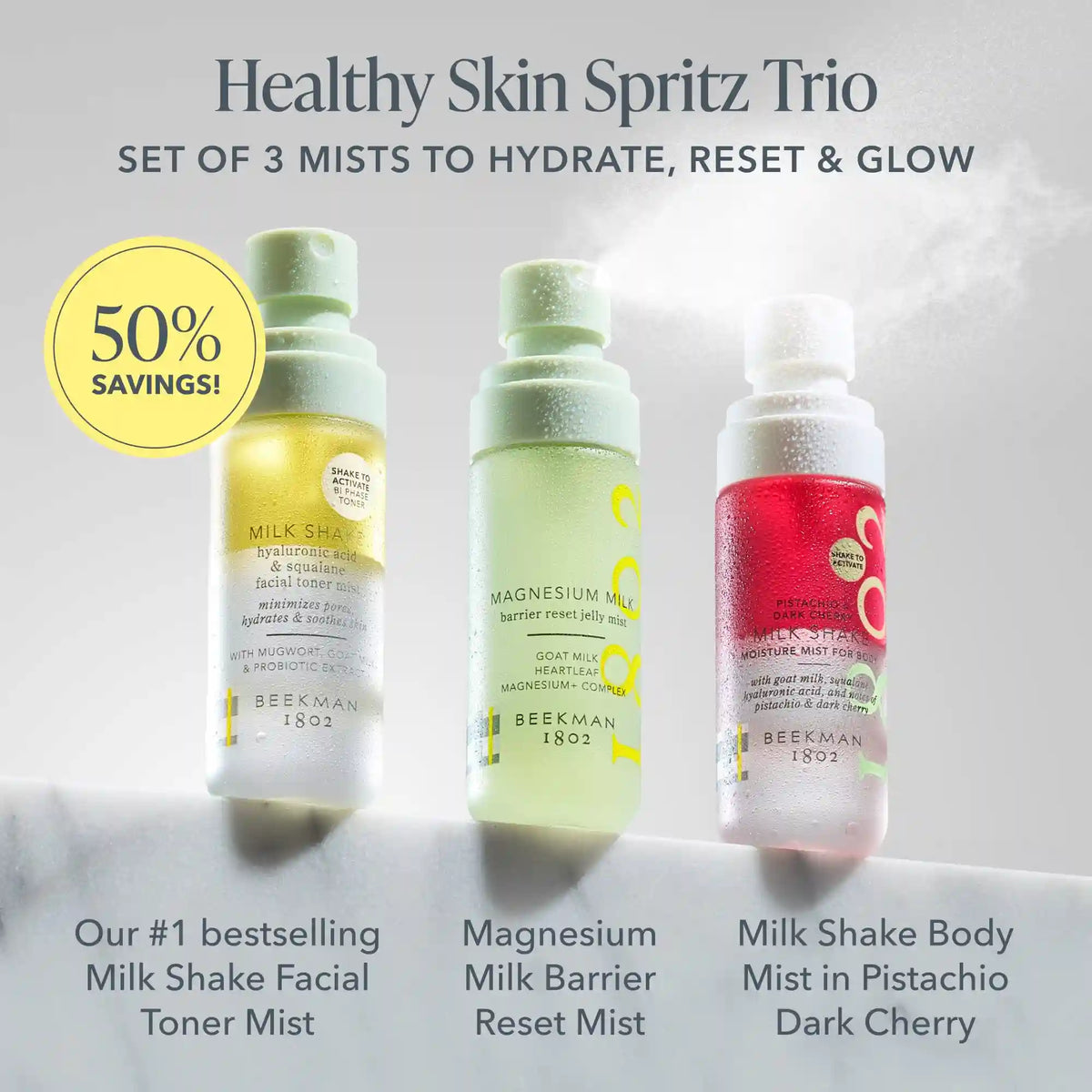 The Healthy Skin Spritz Trio