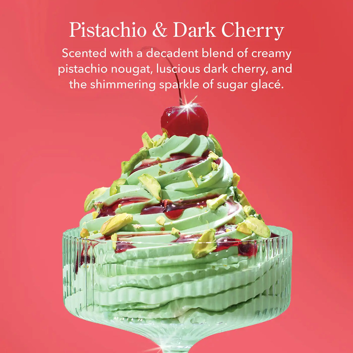 Pistachio & Dark Cherry Lip and Hand Cream Set