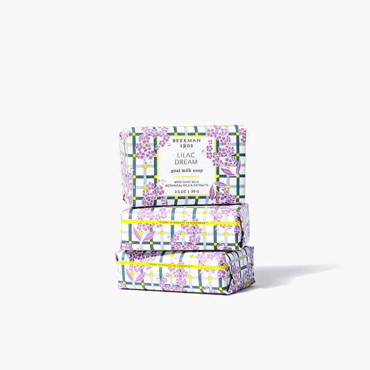 Lilac Dream 3-Pack Palm-Sized Bar Soap Set