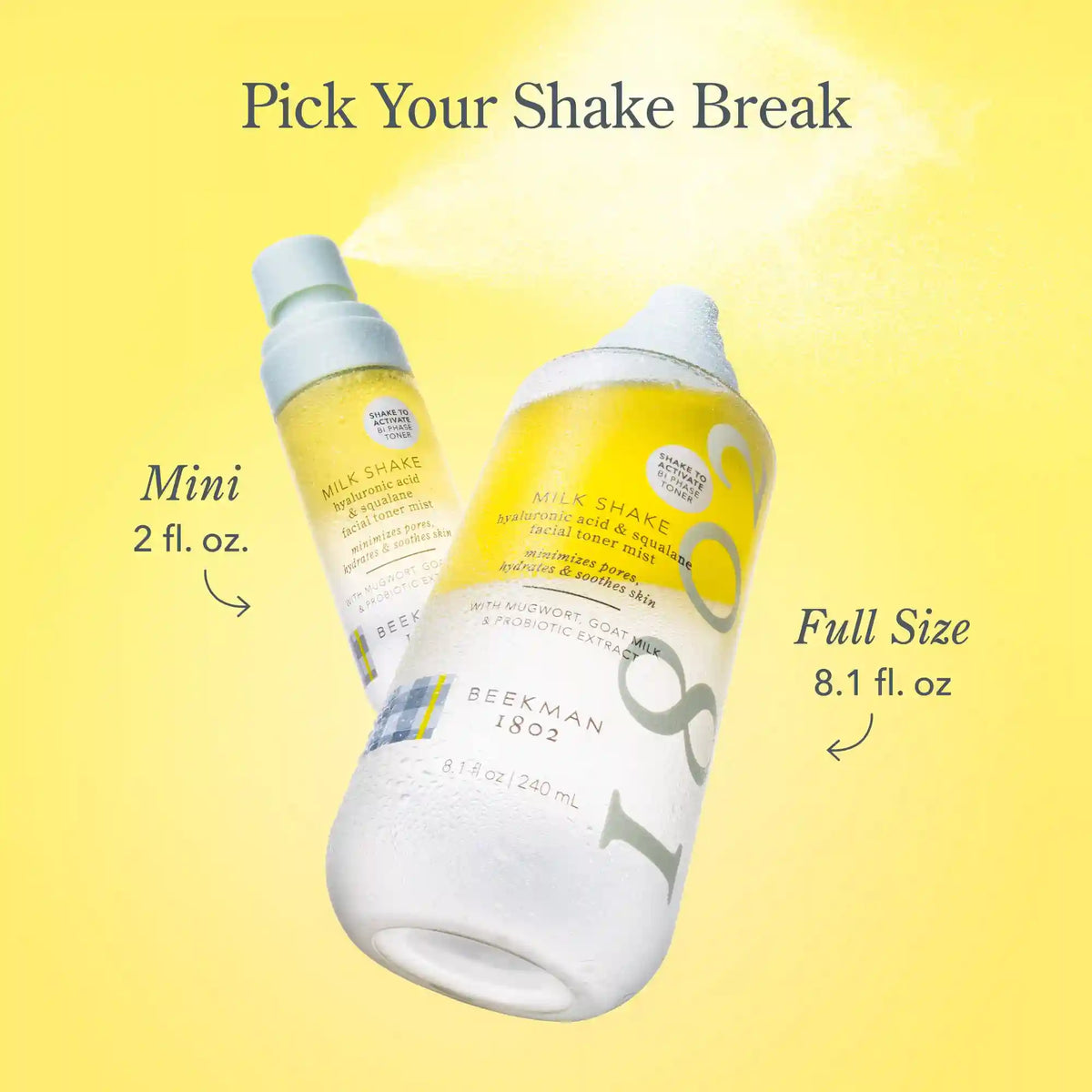 Milk Shake Hyaluronic Acid & Squalane Facial Toner Mist