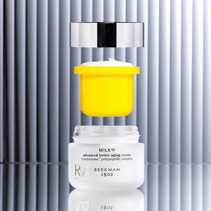 Milk RX Advanced Better Aging Cream + Refill Pod Duo