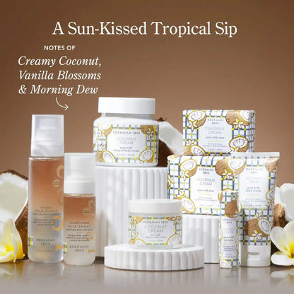 Coconut Cream Goat Milk Soap Set of 4
