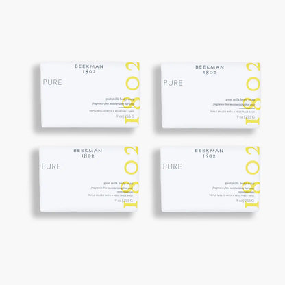 Pure Goat Milk Bar Soap Set of 4
