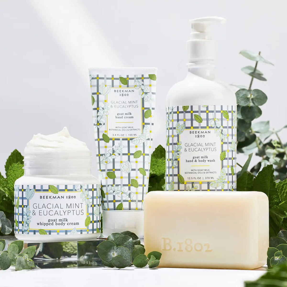 Glacial Mint & Eucalyptus Goat Milk Soap