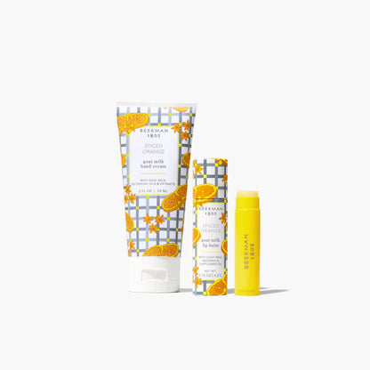 Spiced Orange Lip and Hand Cream Set
