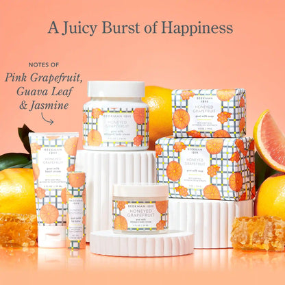 Honeyed Grapefruit Palm-Sized Goat Milk Soap