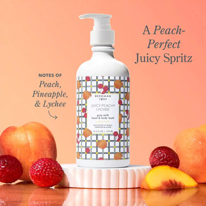 Juicy Peachy Lychee Hand & Body Wash