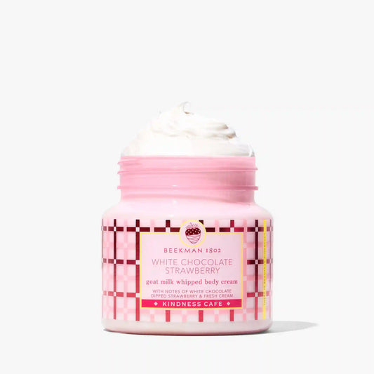 White Chocolate Strawberry Whipped Body Cream