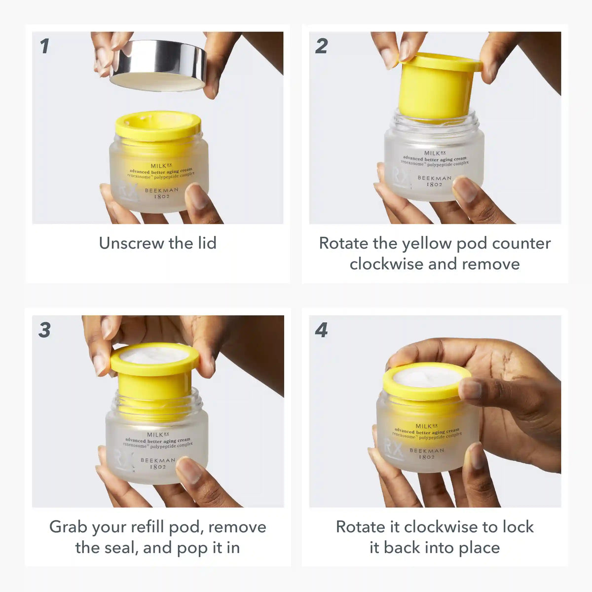 Milk RX Advanced Better Aging Cream