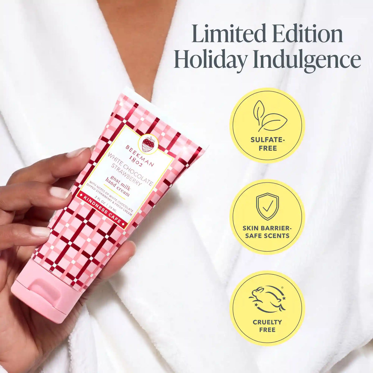 White Chocolate Strawberry Hand Cream