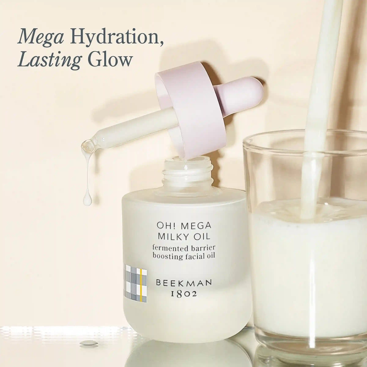 Oh! Mega Milky Oil Fermented Barrier Boosting Facial Oil
