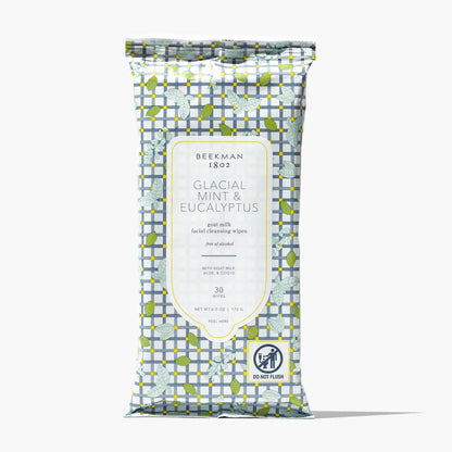 Glacial Mint & Eucalyptus Face Wipes