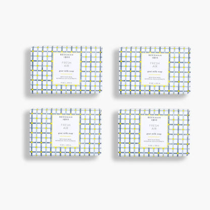 Fresh Air Goat Milk Bar Soap Set of 4