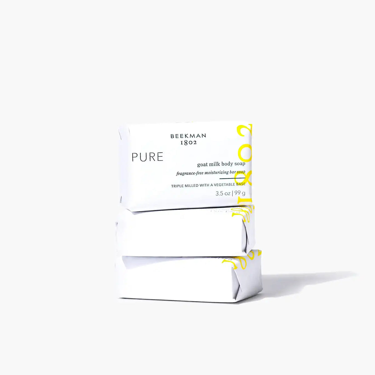 Pure 3-Pack Palm-Sized Bar Soap Set