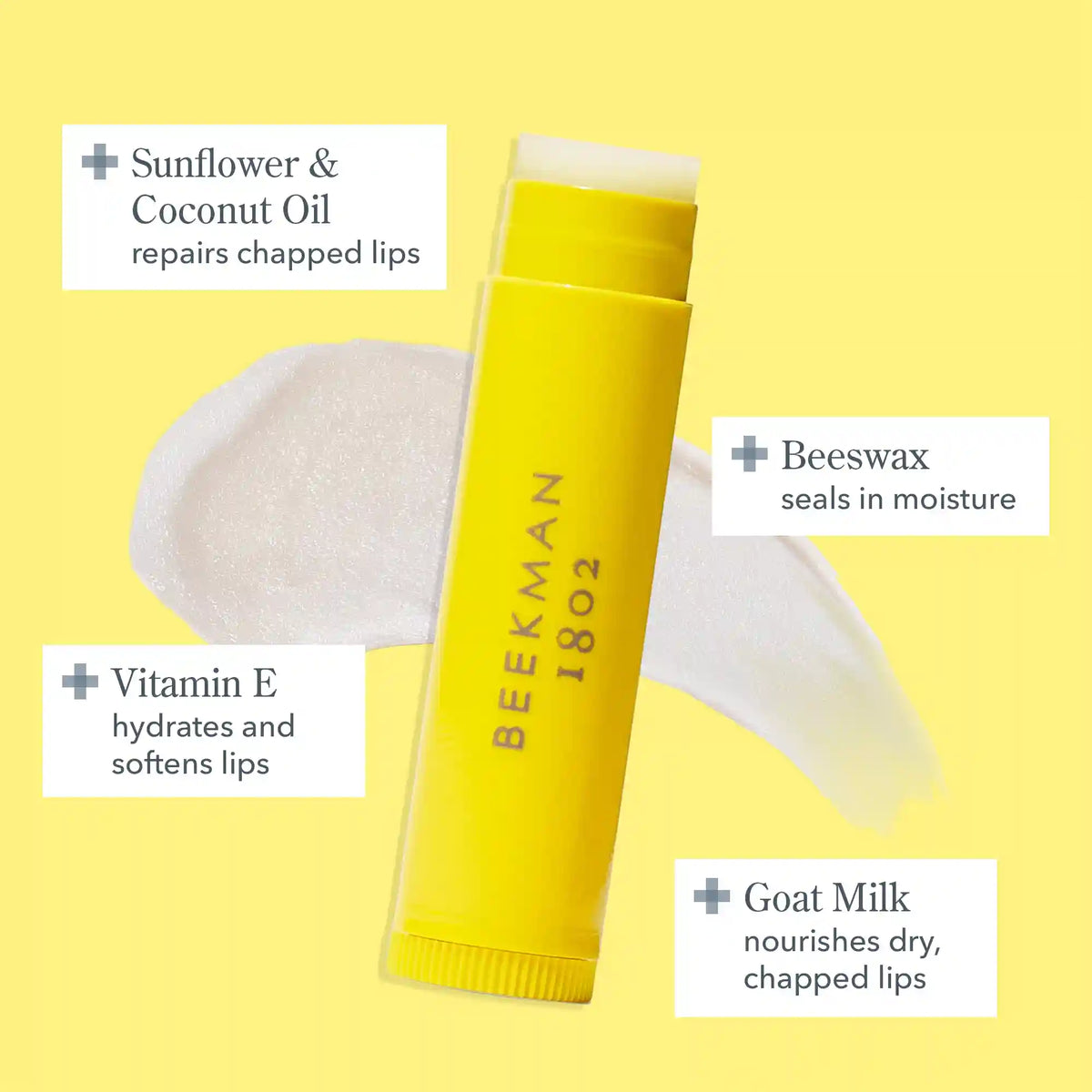 Pure Goat Milk 3-Pack Of Lip Balms